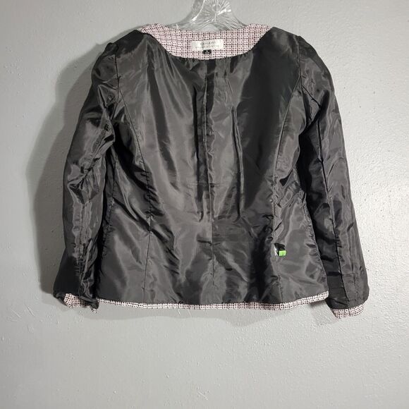 Tahari Womens Tweed Open Front Sz 6 Pink - Picture 5 of 10
